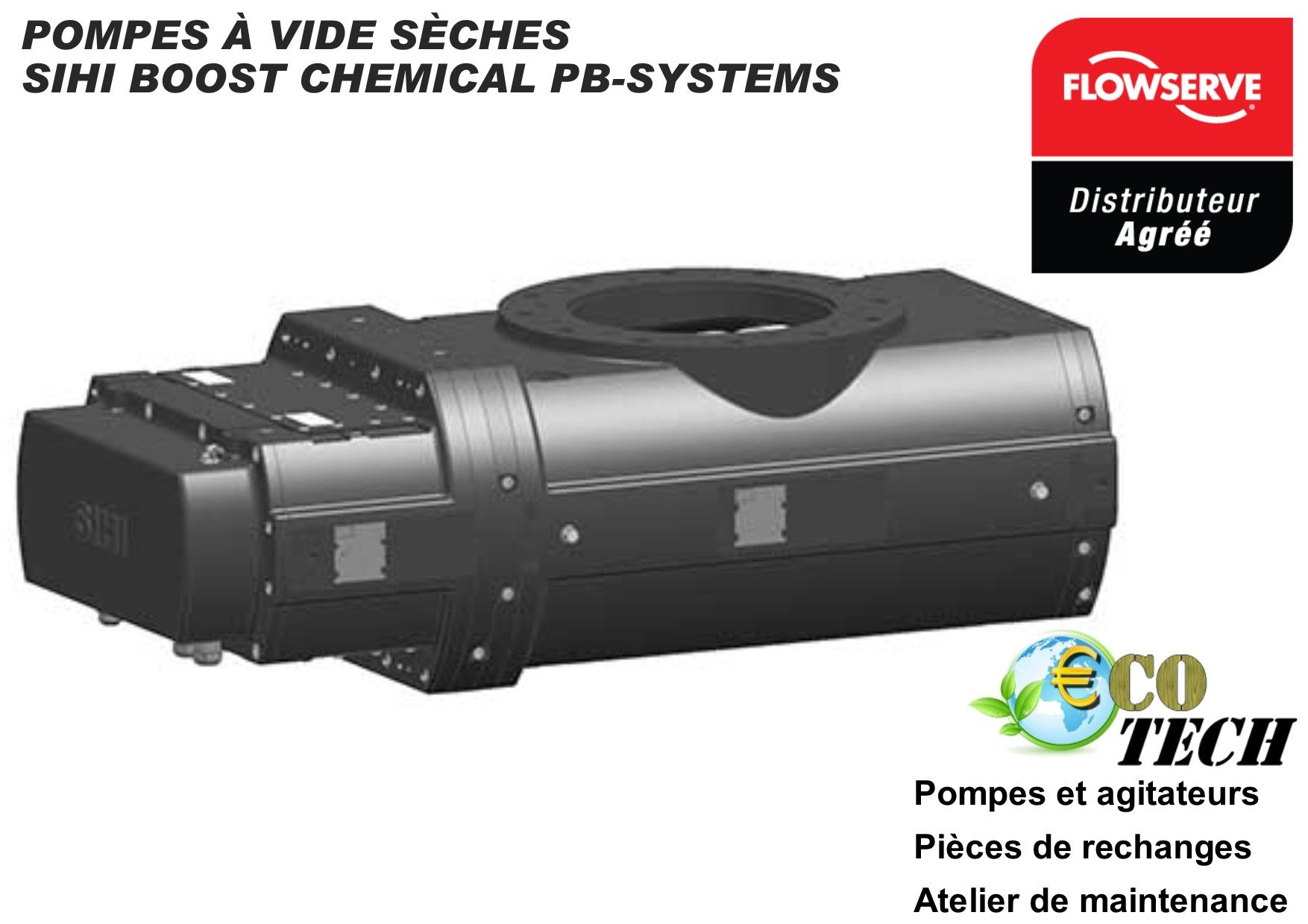 Pompe à vide sèche - SIHI Boost Chemical PB-Systems - Conception anti-explosion pour chimie et pharmacie_0