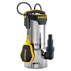 Pompe immergée Eaux Usées 1100W - Pompe Vide Cave Flotteur Intégré Débit max 16500 l/h Élévation 10.5m STANLEY - gris 8016287517690_0