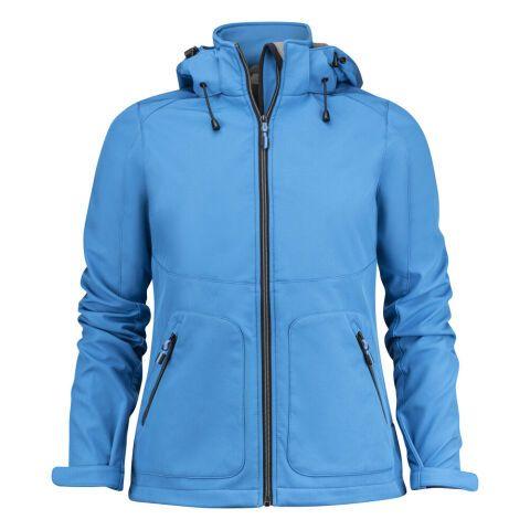 PRINTER KARTING VESTE SOFTSHELL FEMMES BLEU OCÉAN - TAILLE XS