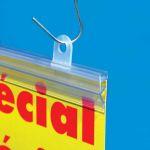 PROFIL PORTE-AFFICHE PVC CLIC