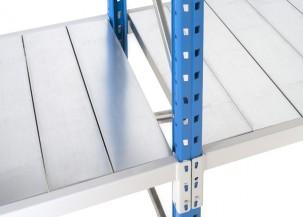 Rayonnage pour charges mi-lourdes Epsivol - stockage manuel adaptable avec plate-formes_0