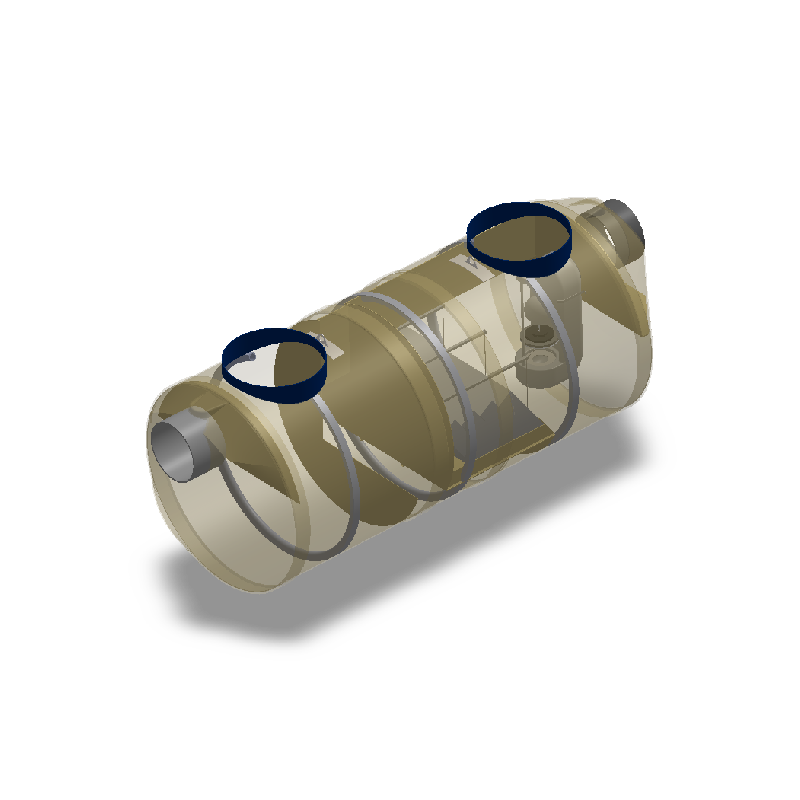 Séparateur d'hydrocarbures HDCDP 60 à 200 - Classe 1 - Rejet 5 mg/L - Prétraitement eaux de ruissellement_0