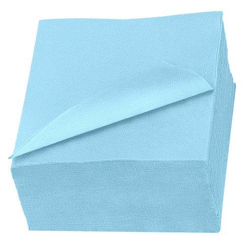 SERVIETTE DE TABLE EN OUATE TORK LUNCH 33 X 33 CM, BLEU - PAQUET DE 200