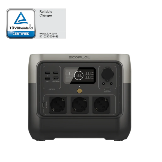 Station de charge portable EcoFlow River Pro 2 - 768Wh - 12V/230V - Générateur solaire nomade_0