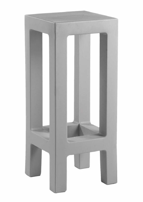 Tabouret haut design in & out JUT - gris_0