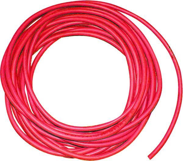 TUYAU SOUDURE ROUGE D.06 ACETHYL LE METRE
