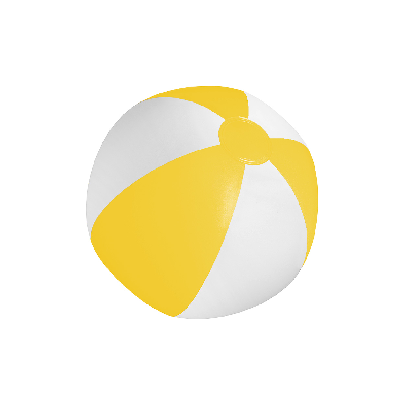 Ballon de plage gonflable - PVC - 6 panneaux - ø28 cm_0