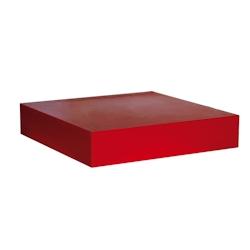 Billot Polyethylene Rouge 500 X 500 X 100 - MAP - 0605848060164_0
