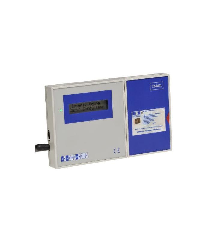 Boîtier mural TM401 - Lecture carte conducteur 24h/24 - Ethernet RJ45 - Sécurité et souplesse_0