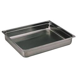 Bourgeat Bac gastro inox GN 2/1 H.15 cm plein sans anses Bourgeat - 740015 - plastique 740015_0