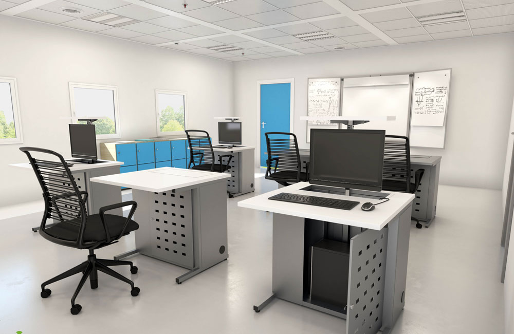 Bureau compact et fonctionnel pour ordinateur_0