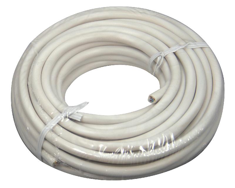 Câble domestique h05vv-f blanc 1,5mm² 10m - ELECTRALINE - 60107075j - 552646_0