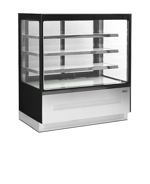 Comptoir réfrigéré panoramique service arrière 120 cm - 530 litres - LPD1203F/BLACK - Plage de température 2 à 8°C - Classe climatique 3_0