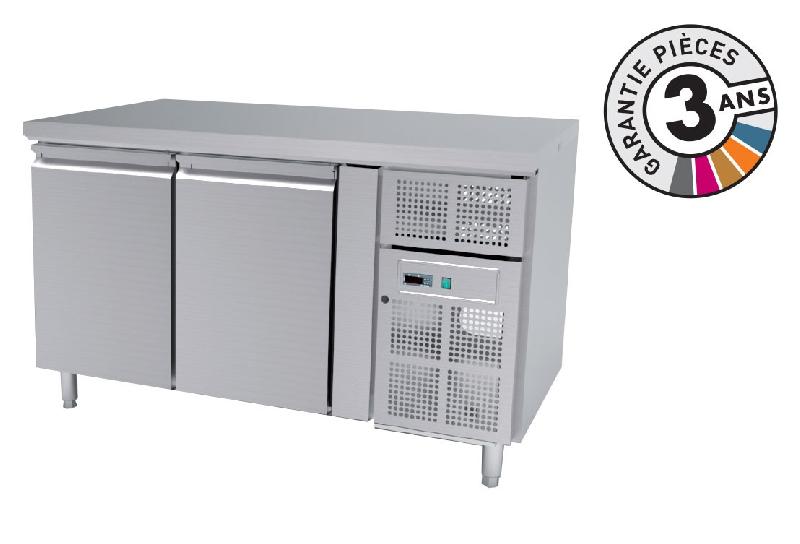 Desserte réfrigérée positive 260 L - avec dosseret - 2 portes - groupe logé - SN2101TN_0