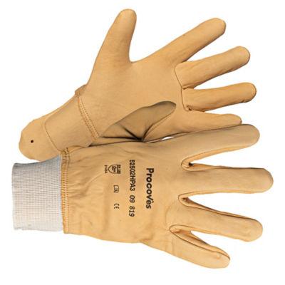 Gants de manutention en cuir taille 9, la paire_0