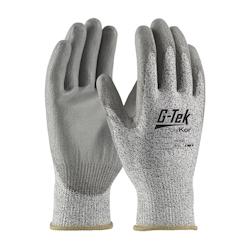 Gants G Tek® Polykor™ Enduit Polyuréthane Anti Coupure C Gris T8 Pip 16 533 8 - 4895171736683_0