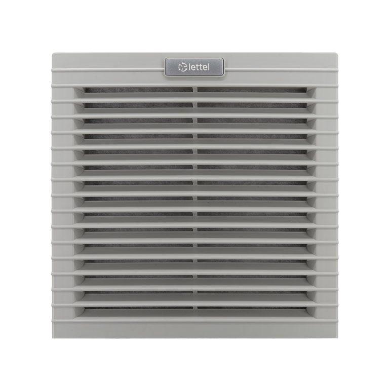 Grille de ventilation 250x250 et filtre pour armoire électrique - LETTEL - GTA-223-FF_0