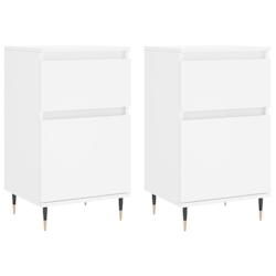 Helloshop26 - Buffet bahut commode armoire meuble de rangement organisateur cuisine salle de séjour salons lot de 2 40 x 35 x 70 cm 02_0036662 - 3000_0