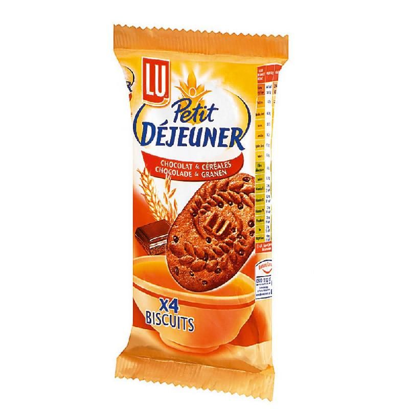 LU PAQUET DE GÂTEAUX PETIT DEJ POCKET LU 66 G (PRIX À L'UNITÉ)