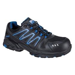 Portwest - Baskets de sécurité basses Compositelite VISTULA S1P HRO - Bleu - Taille 41 - Non métalliques - Norme EN ISO 20345:2011_0