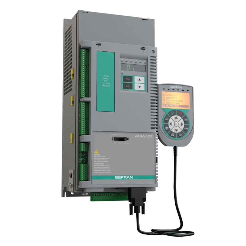 Presse à injecter pour plastique - Variateur ADP200 avec servo-pompe 7,5kW à 75kW - Certification CE_0