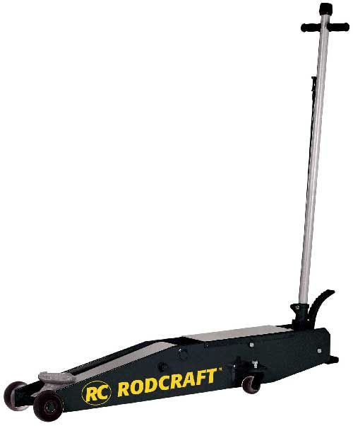Rh301 - Cric rouleur hydraulique en acier renforcé Rodcraft - capacité 3T - hauteur de levage jusqu'à 800 mm_0