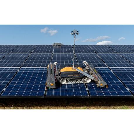 Robot de nettoyage pour panneaux solaires - Débit 1600 m²/h à sec ou humide - SOLARCLEANO F1_0