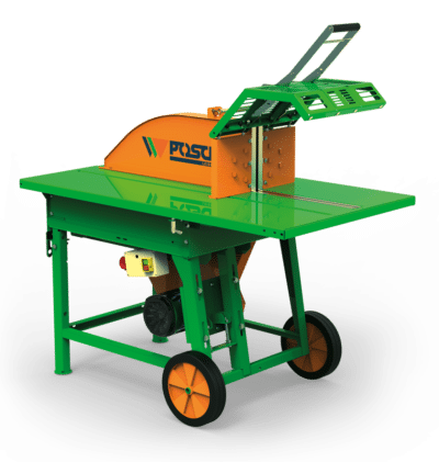 Scie circulaire à table roulante Posch - glissière à roulement à billes, moteur électrique ou prise de force_0