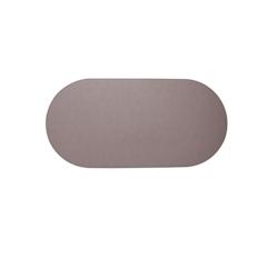 Stil Casa, set de 12 chemins de table unicolores, cousus en polyuréthane laminé, 78xh. 38 cm, finition dollar pink. - RUN7838-CRD_0