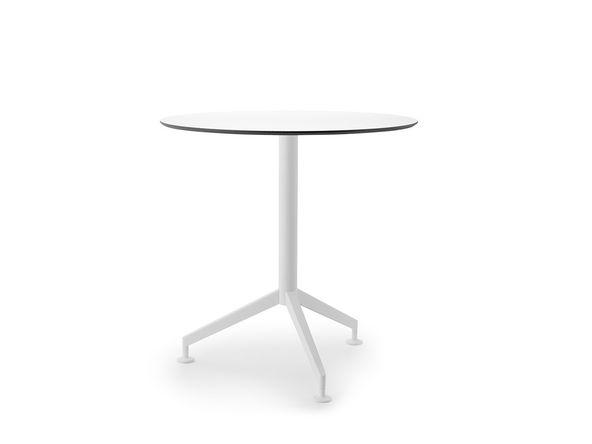 Table ronde polyvalente Let's Meet Ø80 de Forma 5 plateau Kompress pied acier_0
