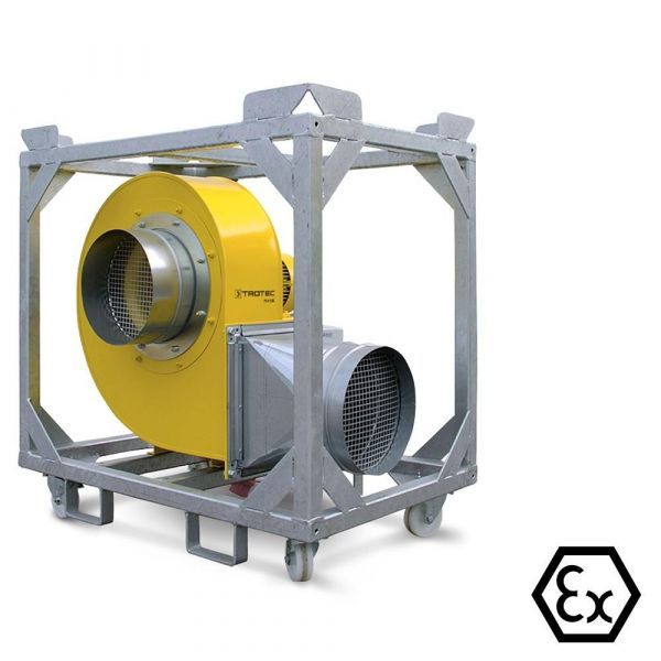TFV 100 Ex - Ventilateur centrifuge industriel Trotec - ATEX II3G zone 2, débit 4.000 m³/h, poids 120 kg_0