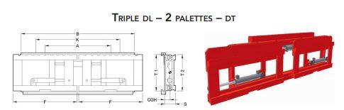 Triple déplacement latéral - 2 palettes - dt_0