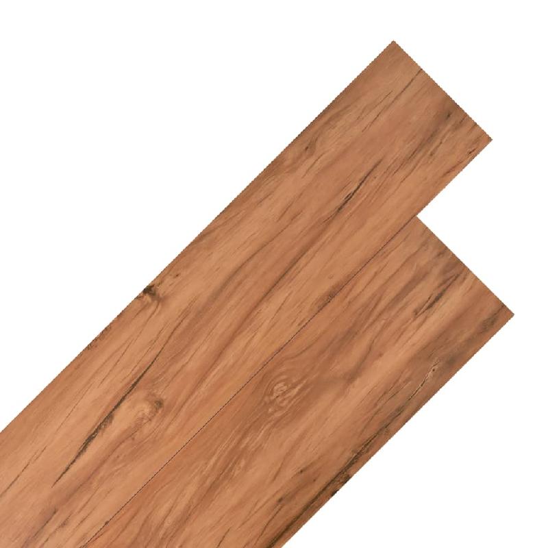 Vidaxl planches de plancher pvc non auto-adhésif 5,26 m² orme naturel 245166_0