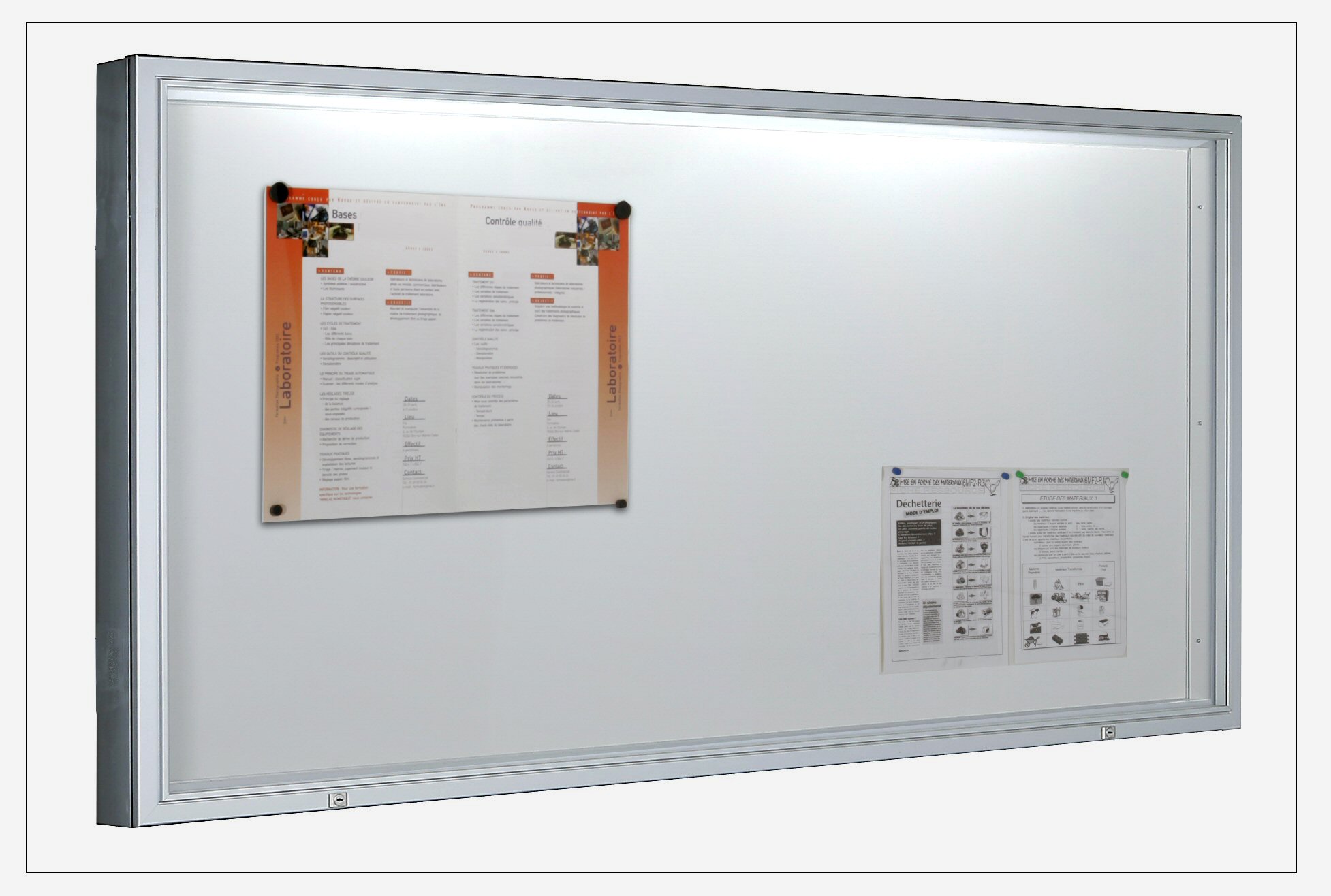 Vitrine d'affichage lumineuse pour extérieur - Vitrines exterieures lumineuses_0