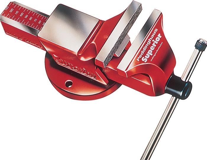 Étau parallèle Superior largeur de mors 160 mm envergure 225 mm avec mors serre-tubes RIDGID_0