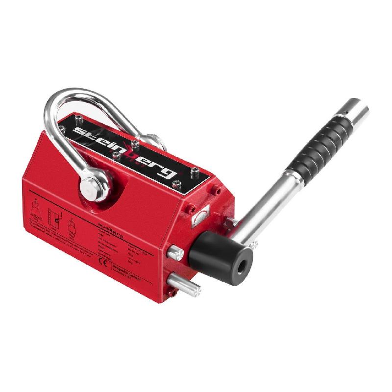 Aimant de levage puissant - Porteur magnétique pour manutention - Capacité 300 kg - Réf. 14_0000396_0