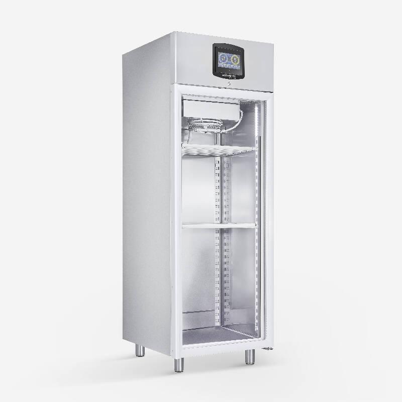 Armoire de maturation à barre de suspension porte vitrée en inox avec connexion r452 - 606 l - STX 700 PV_0