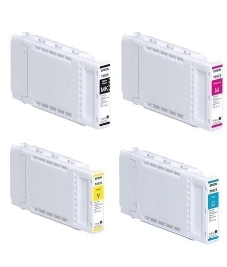 Cartouche pour traceur Epson SC T5000, Couleur : Jaune_0