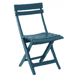 Chaise pliante - MIAMI - Résine teintée UV - Plusieurs coloris - Garantie 3 ans_0