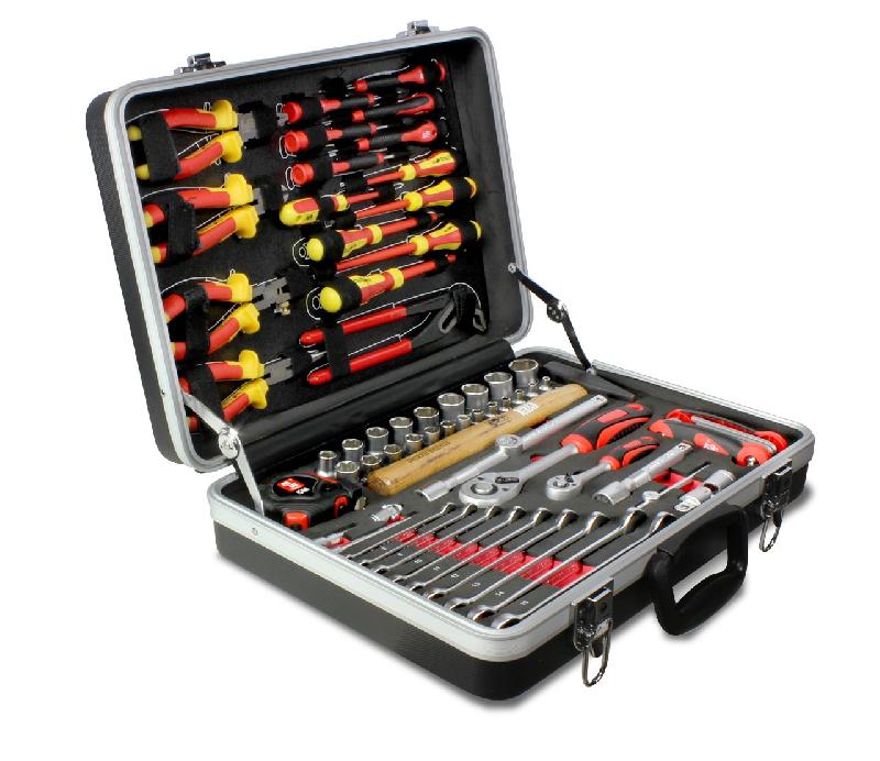 COFFRE À OUTILS COMPLET 68PCS VDE MW-TOOLS BTK68VA