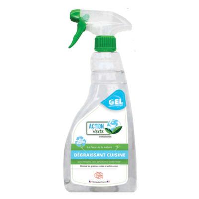 Dégraissant cuisine écologique HACCP en gel Action Verte 750 ml_0