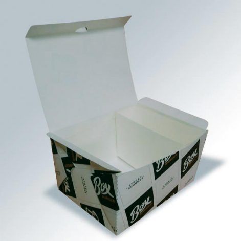 Emballages sur mesure - ZE Boîte - Combi Box 2 en 1 pour burger et frites - Carton écologique et personnalisable_0