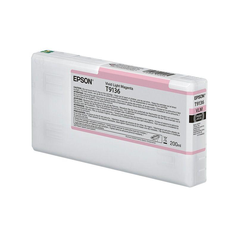 Epson - Cartouche d'encre ULTRACHROME HDX light magenta SC-P5000 - 200ml_0