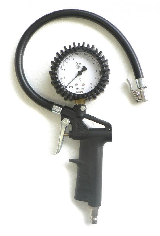 Poignée de gonflage PRODIF - diamètre 60 mm - pression 0 à 10 bar - raccordement 1/4 M - garantie 2 ans_0