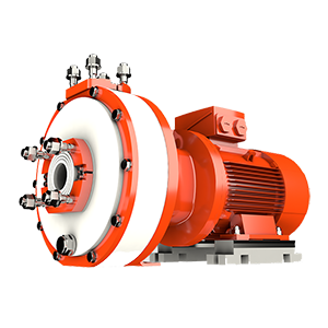 Pompe centrifuge plastique monocellulaire de surface - monobloc pour industries chimiques, traitement d'eau et galvanisation_0