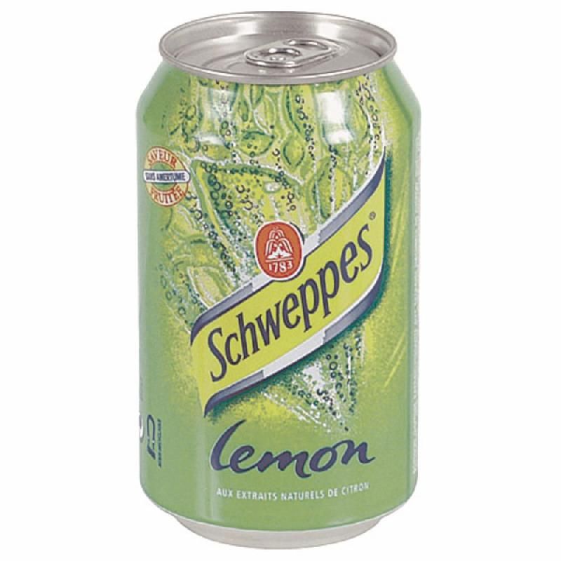 SCHWEPPES BOÎTES SCHWEPPES LEMON 33 CL (LOT DE 24)