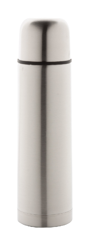 Thermos - Bouteille isotherme double paroi en acier inoxydable - 500 ml - Couleur argenté_0