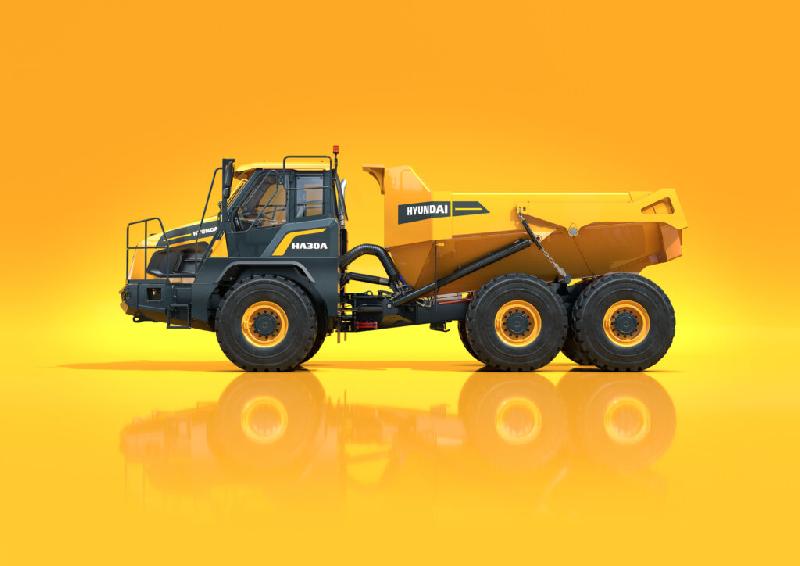 Tombereau articulé HYUNDAI HA30A - 30 tonnes - Série A - Maniabilité, sécurité, confort et rentabilité_0