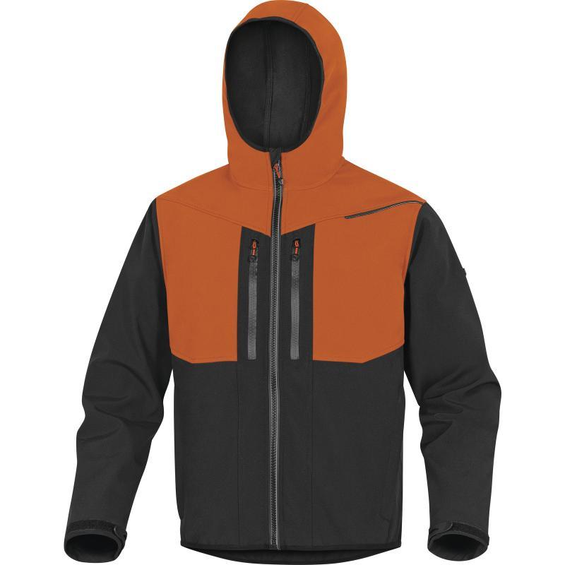 Veste softshell polyester/élasthanne 3 couches laminées - Horten2 - légère et protectrice contre froid, vent et pluies fines_0