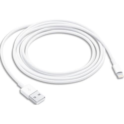 Apple câble Lightning 2 m blanc - câble de données / charge USB 2.0 pour iPad / iPhone / iPod_0